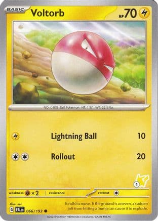 Voltorb Pikachu 66- Battle Academy 2024