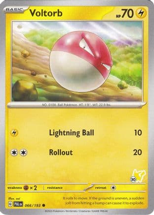 Voltorb Pikachu 66- Battle Academy 2024