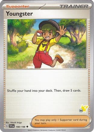 Youngster Pikachu 198- Battle Academy 2024
