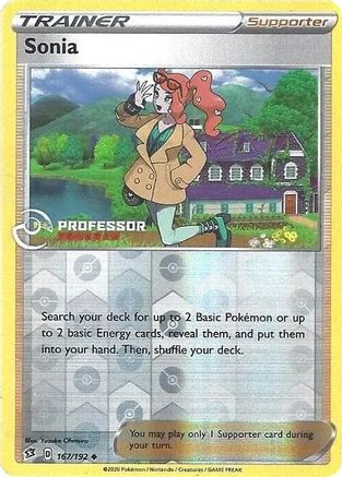 Sonia (2022) 167/192 - Professor Program Promos Reverse Holofoil