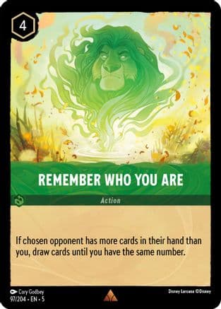 Remember Who You Are (97/204) [Shimmering Skies] Cold Foil
