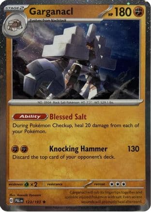 Garganacl (Cosmos Holo) 123- Blister Exclusives Holofoil
