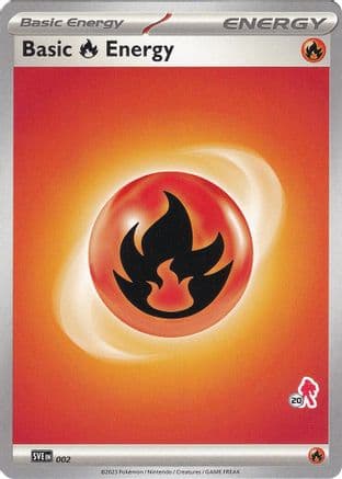 Basic Fire Energy Armarouge 2- Battle Academy 2024