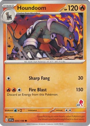 Houndoom - Armarouge 23  Battle Academy 2024 - Common