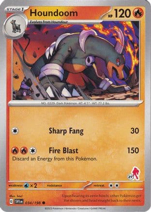 Houndoom Armarouge 34- Battle Academy 2024