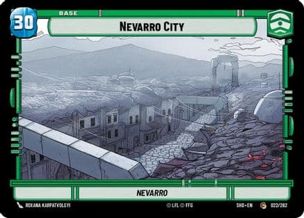 Nevarro City // Shield |  (022 // T02)  [Shadows of the Galaxy]
