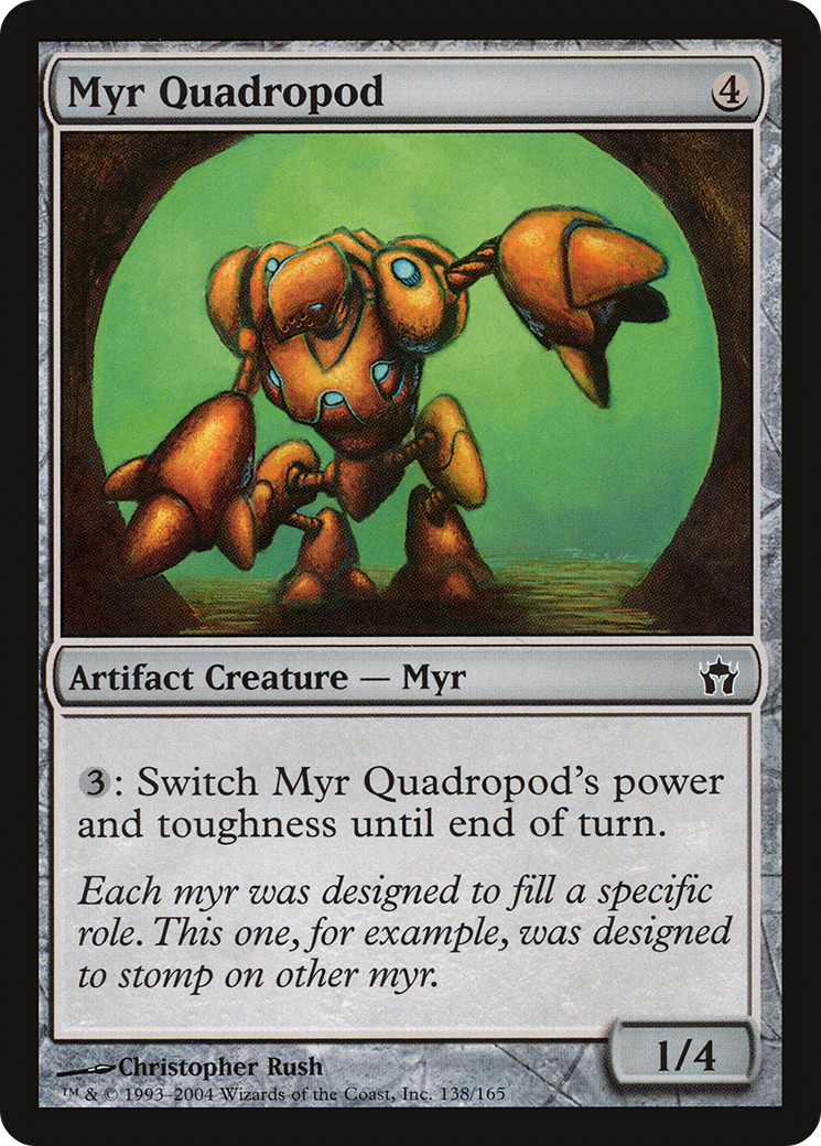 Myr Quadropod [Fifth Dawn] Foil