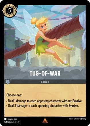 Tug-of-War (196/204) [Shimmering Skies] Cold Foil