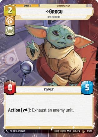 Grogu - Irresistible (Hyperspace) |  (07/20)  [Shadows of the Galaxy Weekly Play Promos]
