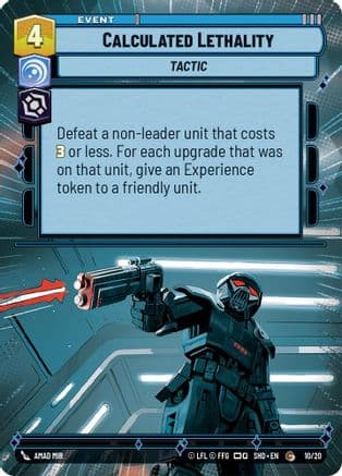 Calculated Lethality (Hyperspace) |  (10/20)  [Shadows of the Galaxy Weekly Play Promos]