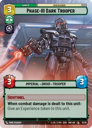 Phase-III Dark Trooper (Hyperspace) |  (12/20)  [Shadows of the Galaxy Weekly Play Promos]