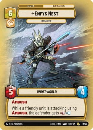 Enfys Nest - Marauder | Foil (15/20)  [Shadows of the Galaxy Weekly Play Promos]