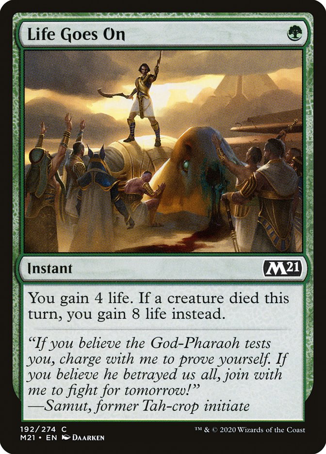 Life Goes On 192 (Core Set 2021) 