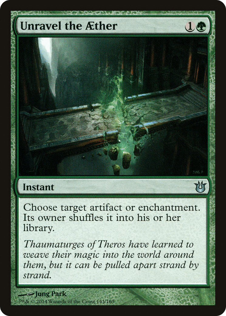 Unravel the Aether [Born of the Gods] Foil