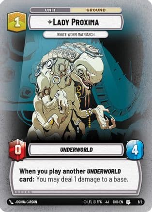 Lady Proxima - White Worm Matriarch |  (1/2)  [Organized Play Promos]