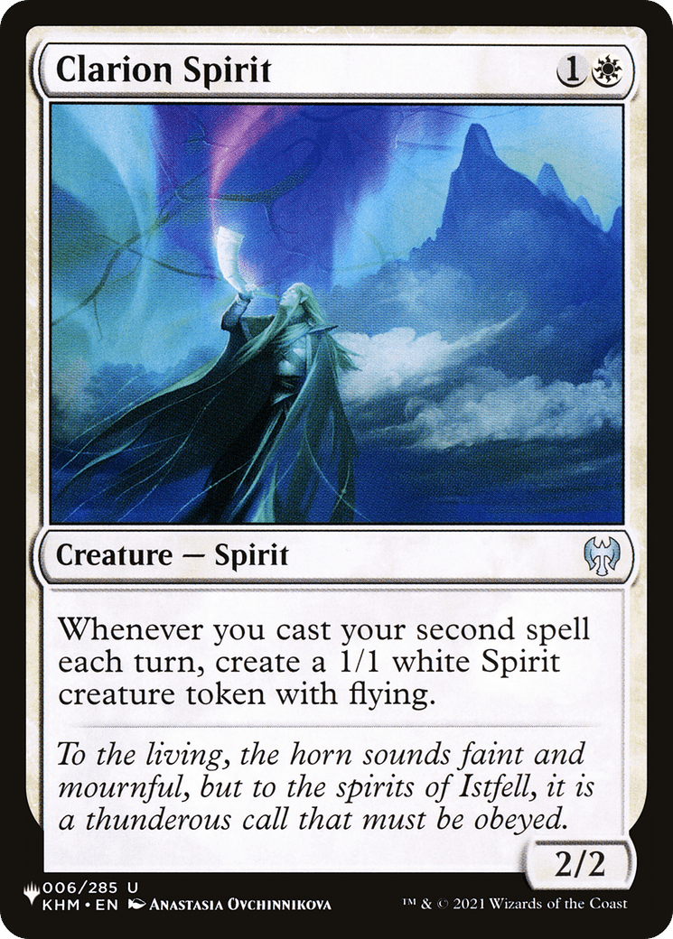 Clarion Spirit |  (KHM-6) [The List]