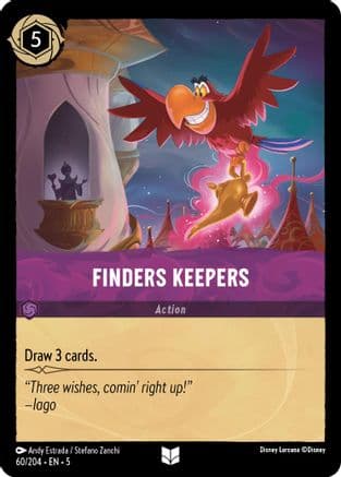 Finders Keepers (60/204) [Shimmering Skies] Cold Foil