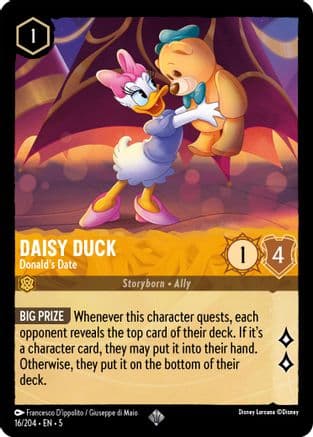 Daisy Duck - Donald's Date (16/204) [Shimmering Skies] Cold Foil