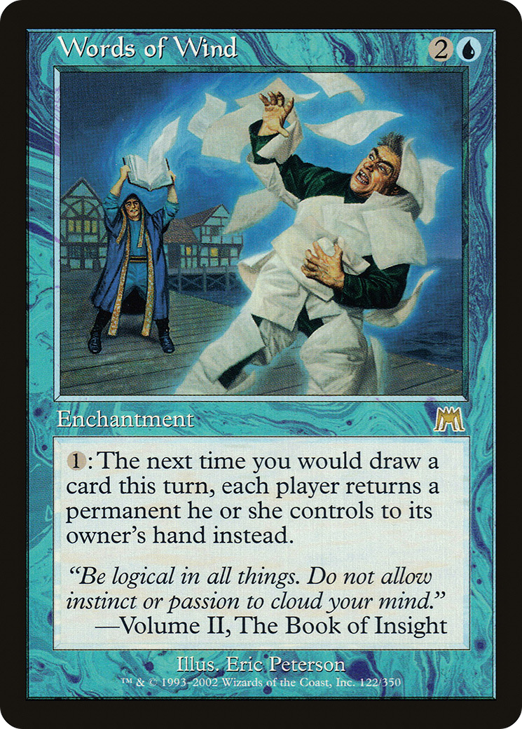 Words of Wind [Onslaught] Foil