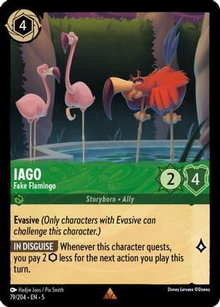 Iago - Fake Flamingo (79/204) [Shimmering Skies] Cold Foil