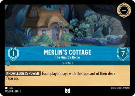 Merlin's Cottage - The Wizard's Home (170/204) [Shimmering Skies] Cold Foil