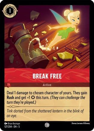 Break Free (127/204) [Shimmering Skies] Cold Foil