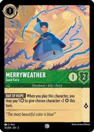 Merryweather - Good Fairy (76/204) [Shimmering Skies] Cold Foil
