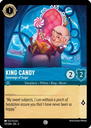 King Candy - Sovereign of Sugar (137/204) [Shimmering Skies] Cold Foil