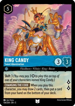 King Candy - Sweet Abomination (154/204) [Shimmering Skies] Cold Foil