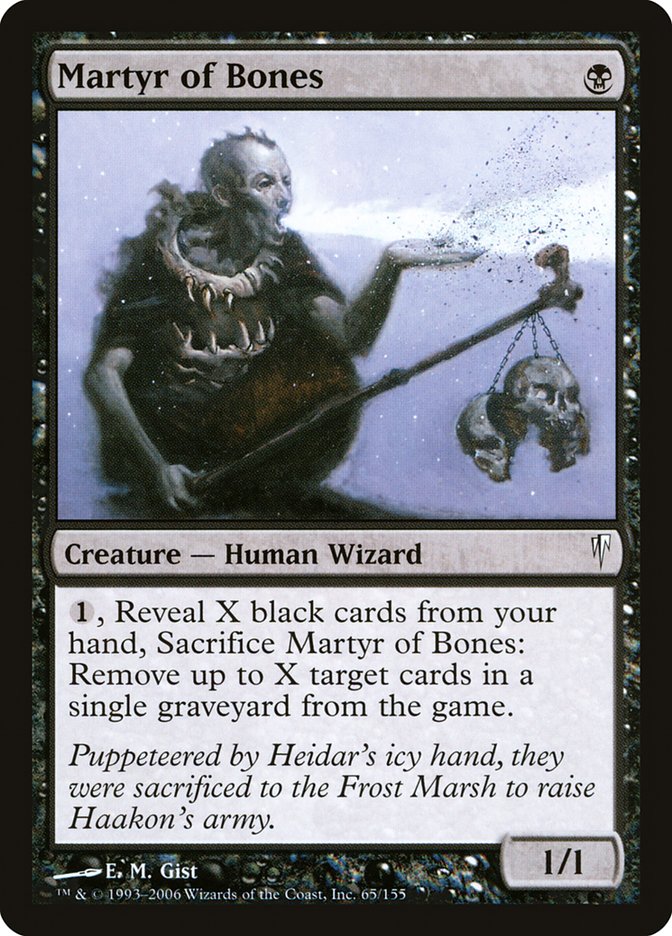Martyr of Bones 65/155 (Coldsnap) 