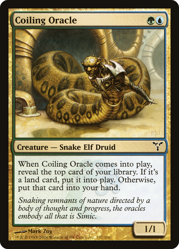 Coiling Oracle [Dissension] Foil
