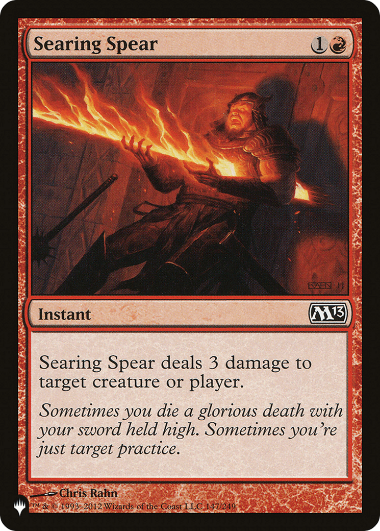 Searing Spear |  (M13-147) [The List]