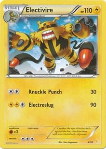 Electivire 25/30 (XY Trainer Kit: Pikachu Libre & Suicune) 