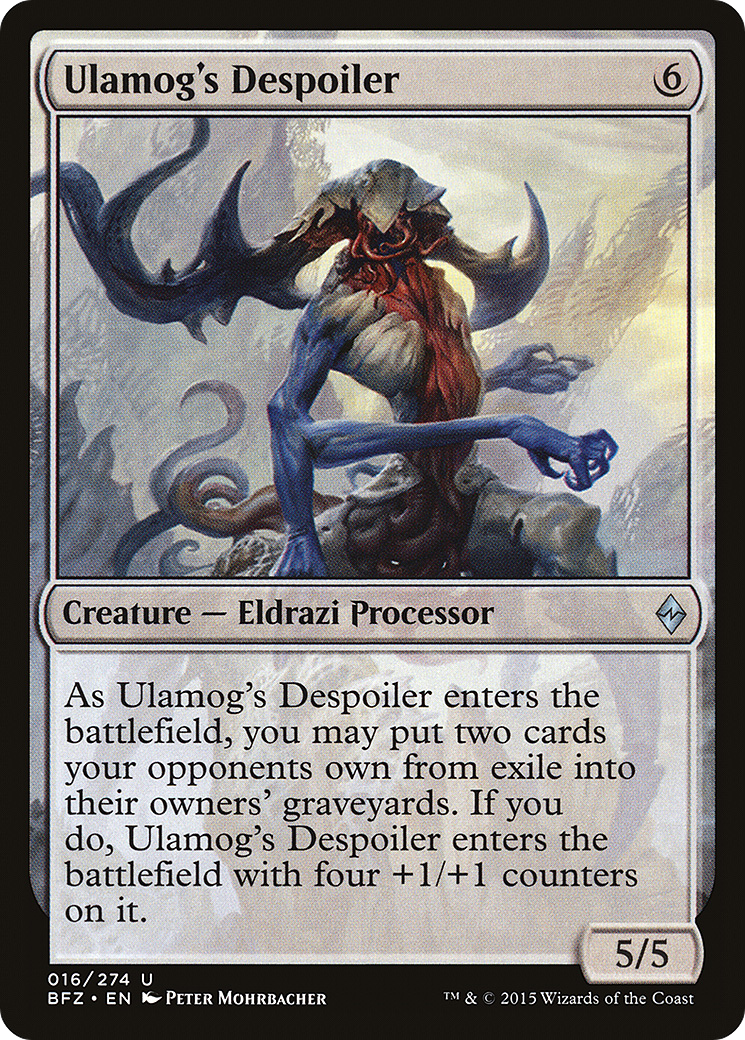 Ulamog's Despoiler [Battle for Zendikar] Foil