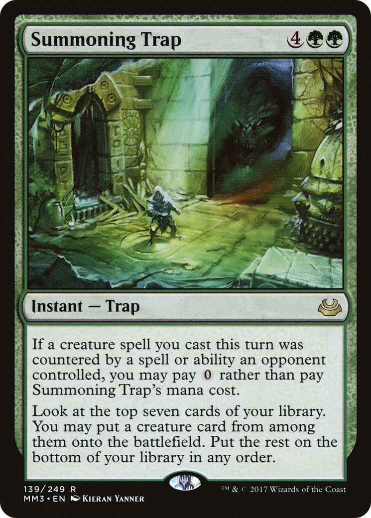 Summoning Trap [Modern Masters 2017] Foil