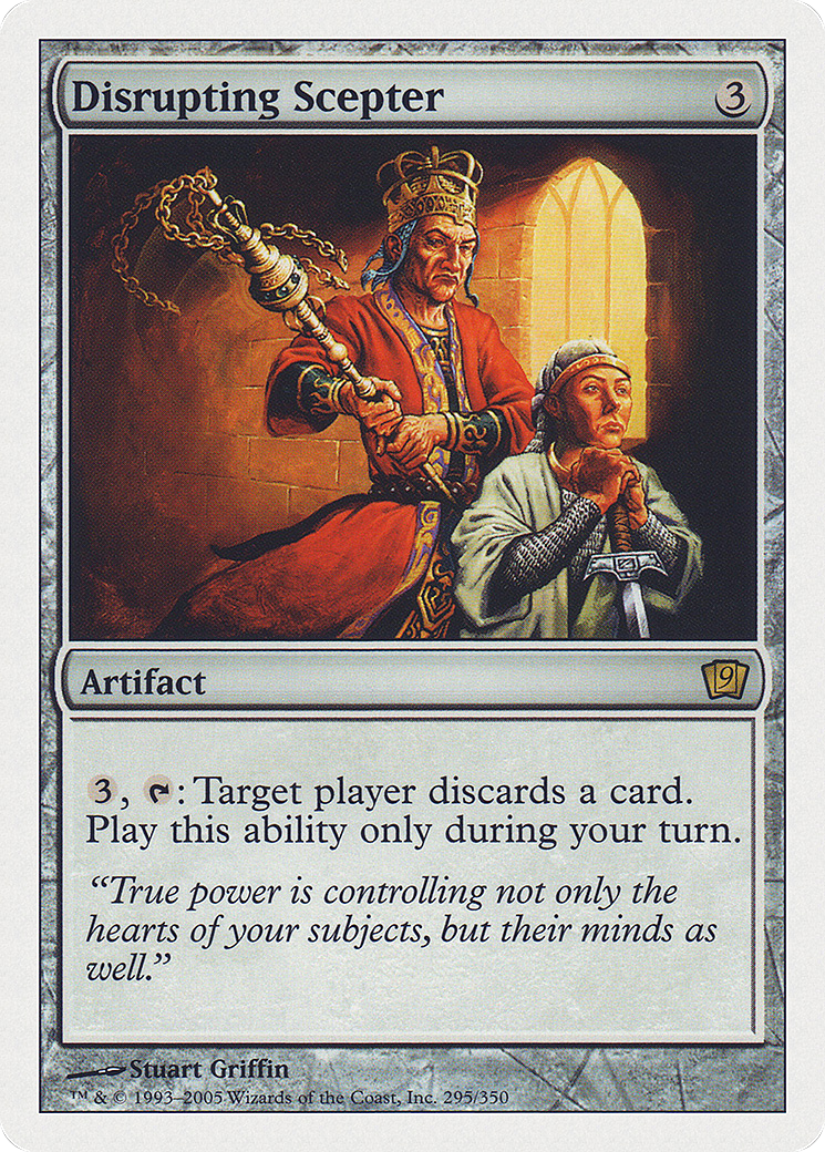 Disrupting Scepter [Ninth Edition] Foil