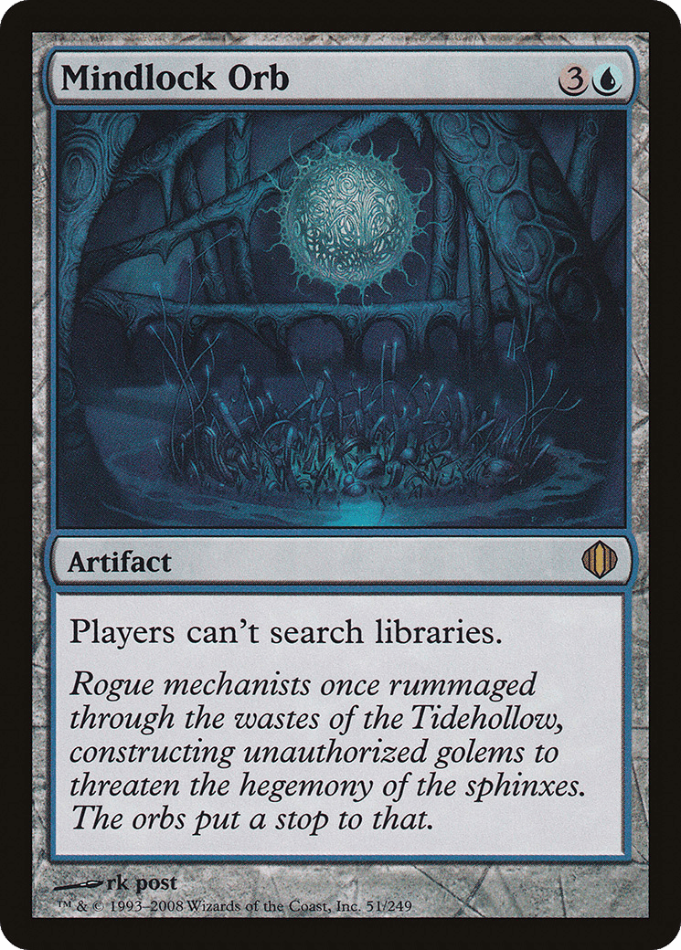 Mindlock Orb [Shards of Alara] Foil
