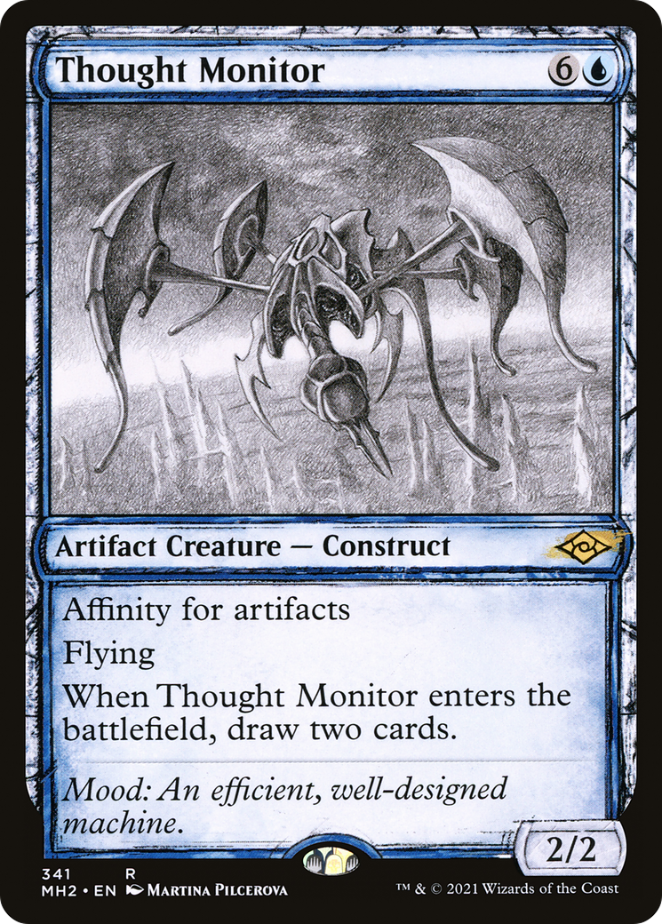 Thought Monitor (Sketch) [Modern Horizons 2] Foil