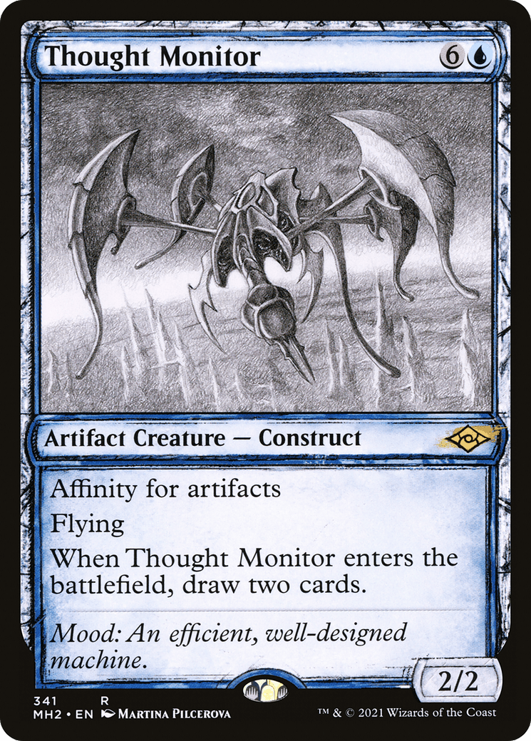 Thought Monitor (Sketch) [Modern Horizons 2] Foil