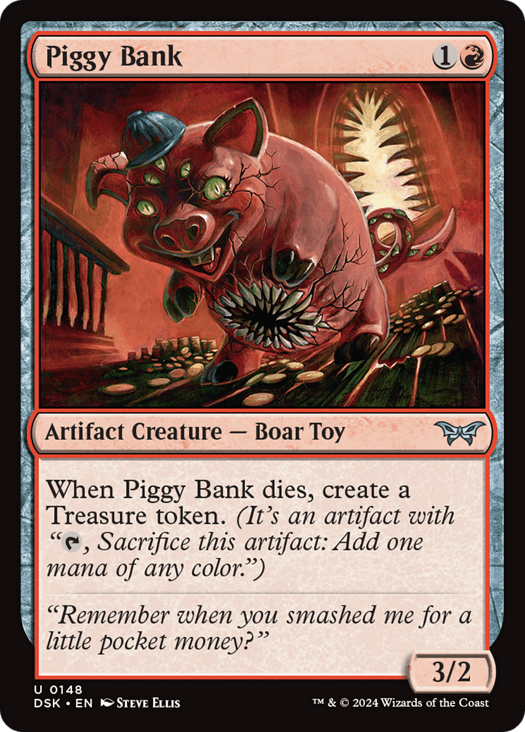 Piggy Bank [Duskmourn: House of Horror] Foil