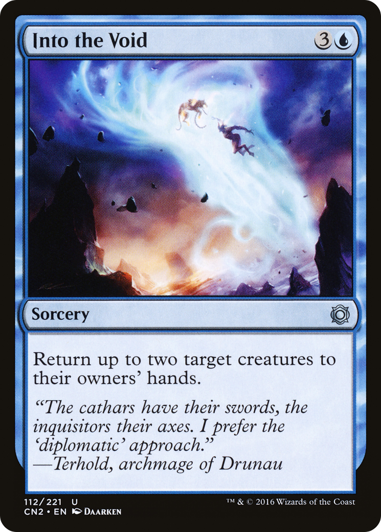 Into the Void [Conspiracy: Take the Crown] Foil