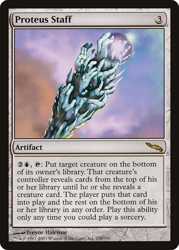 Proteus Staff [Mirrodin] Foil