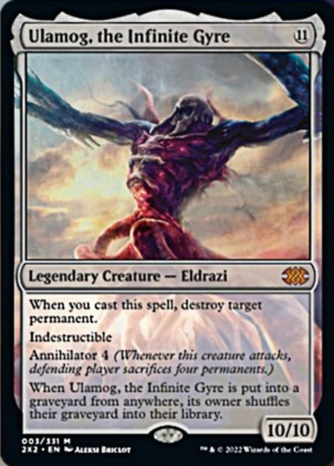 Ulamog, the Infinite Gyre [Double Masters 2022] Foil