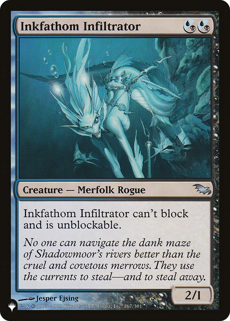 Inkfathom Infiltrator |  (SHM-167) [The List]