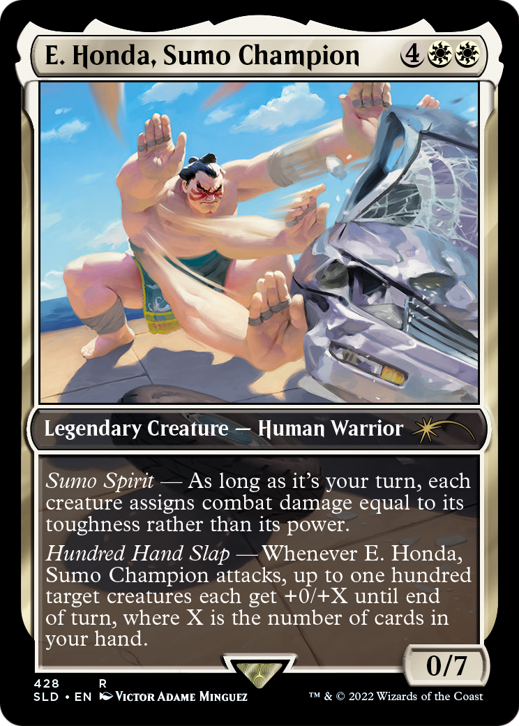 E. Honda, Sumo Champion [Secret Lair Drop Series] Foil