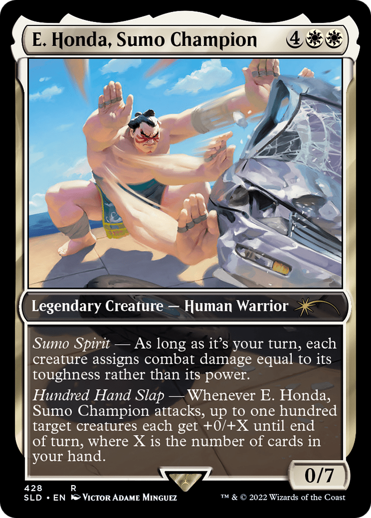 E. Honda, Sumo Champion [Secret Lair Drop Series] Foil