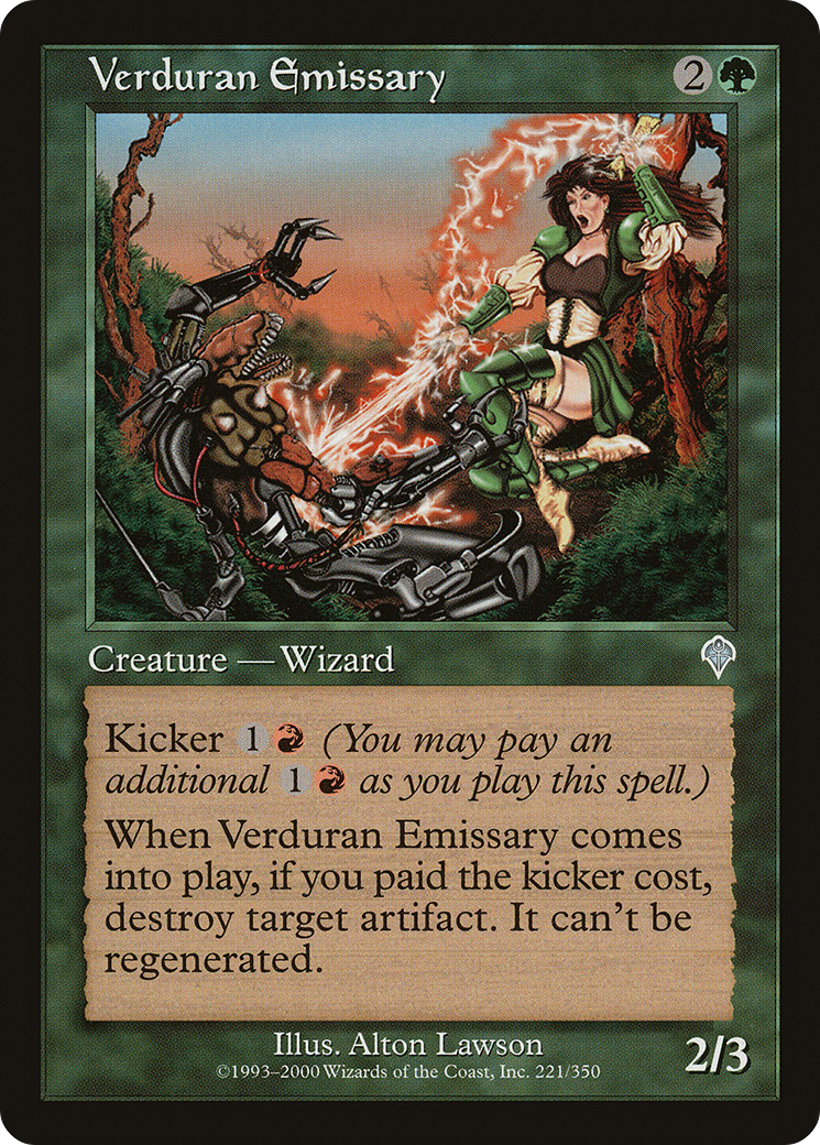 Verduran Emissary [Invasion] Foil
