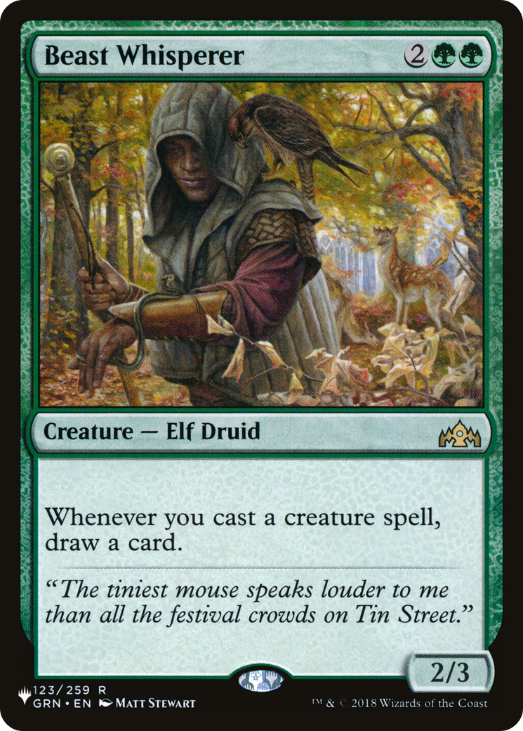 Beast Whisperer |  (GRN-123) [The List]