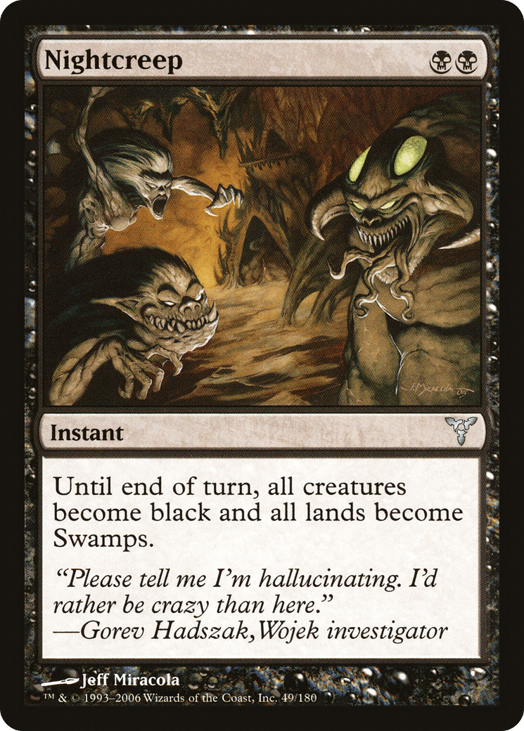 Nightcreep [Dissension] Foil