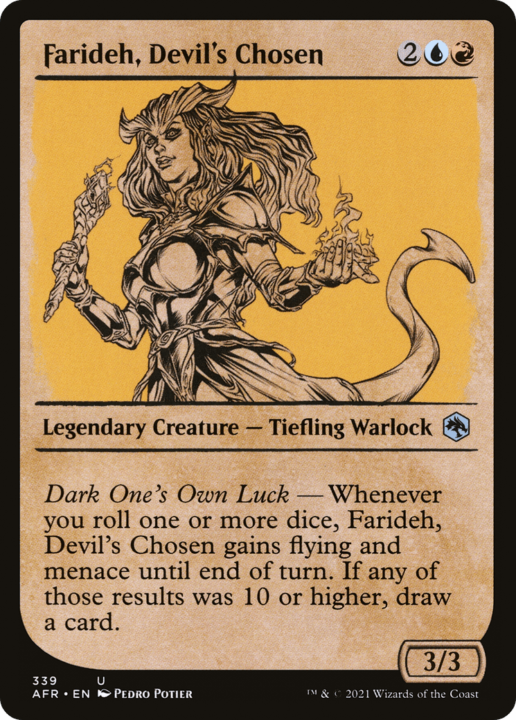 Farideh, Devil's Chosen (AFR-339) - Adventures in the Forgotten Realms: (Showcase) Foil